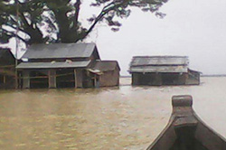 ミャンマー洪水被害1